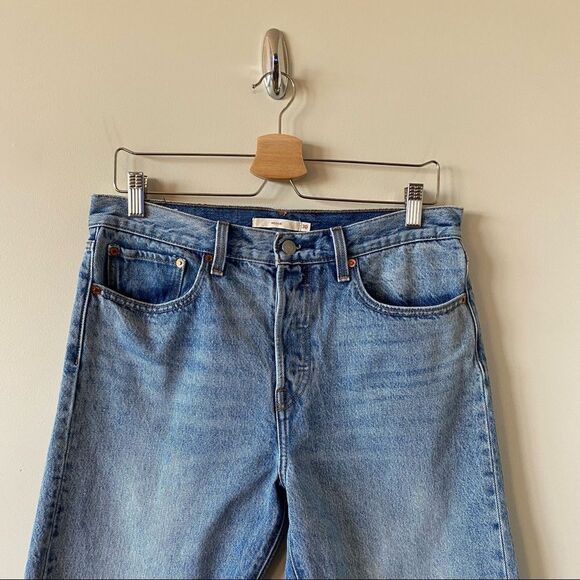 LEVI'S Wedgie Icon Fit Jeans Shut Up (Size:30) - Picture 5 of 16